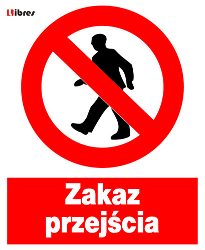 Zzo znak tabliczka bhp - zzo-21,