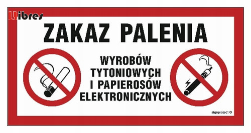 Nc123 zakaz palenia - zakaz,